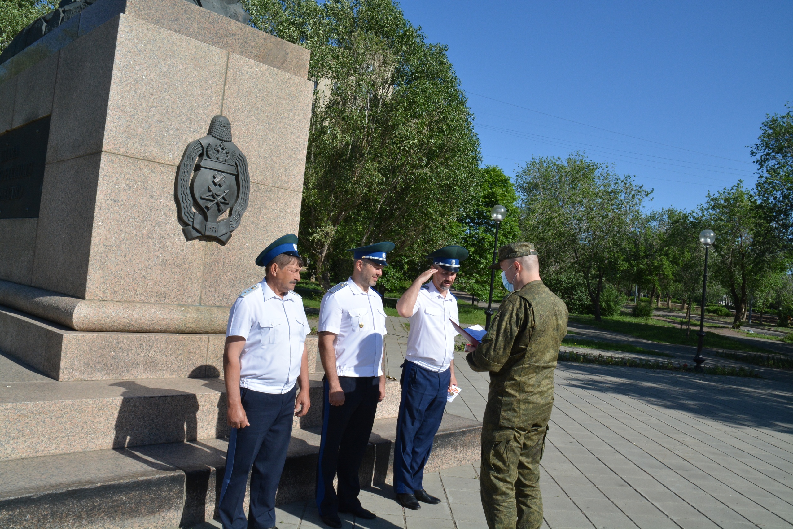 Оренбургские атаманы получили награды за участие в военных учениях