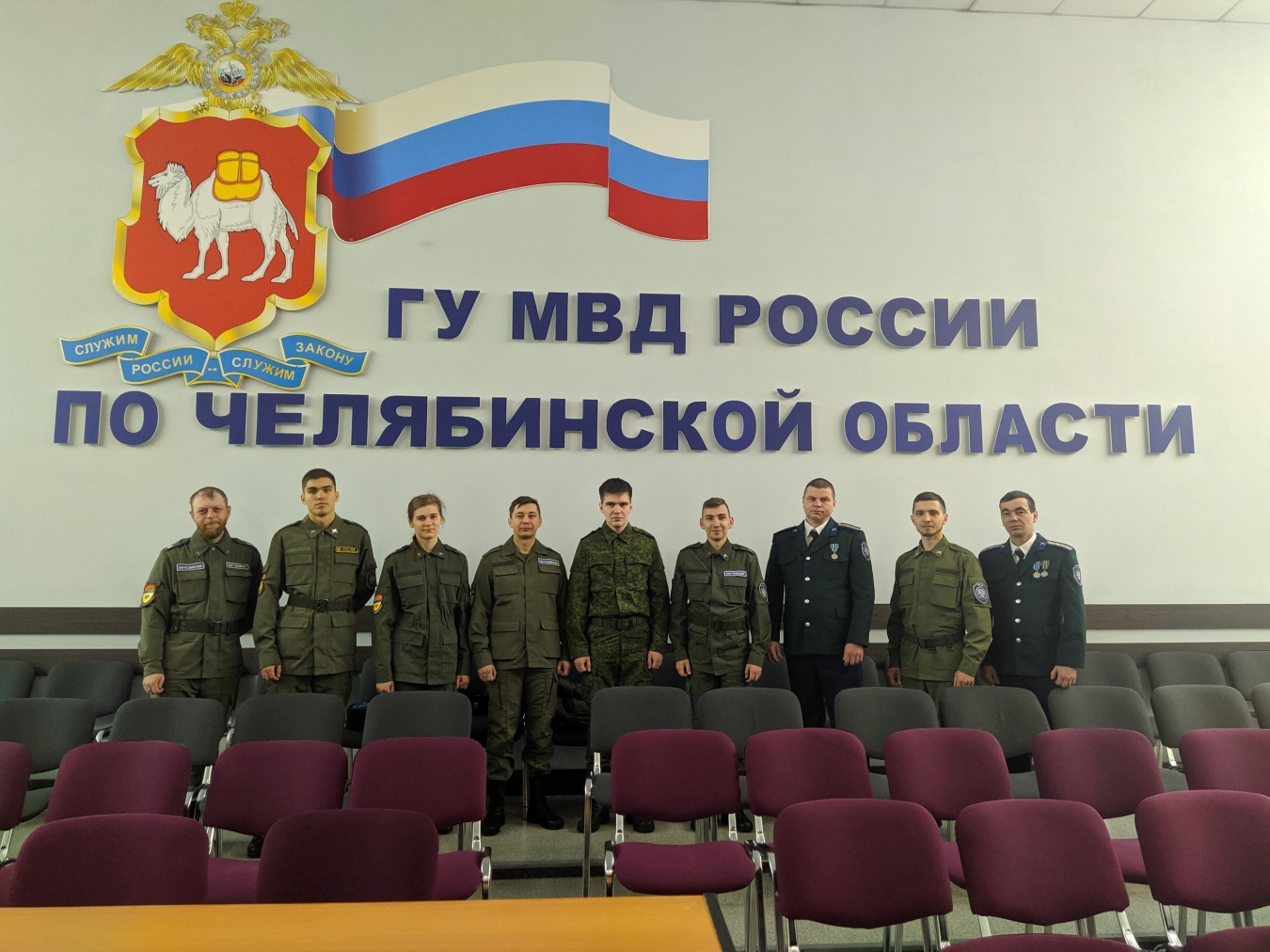 В Челябинской области казаки-дружинники посещают занятия в Центре профессиональной подготовки ГУ МВД России