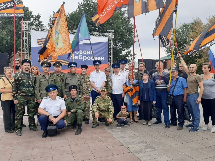 Казаки Оренбургского казачьего войска поддержали референдум о присоединении к России регионов Донбасса и Новороссии