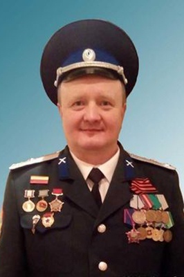 Поздравление атамана Пятого отдела ОКВ И.С. Ермакова с днем рождения