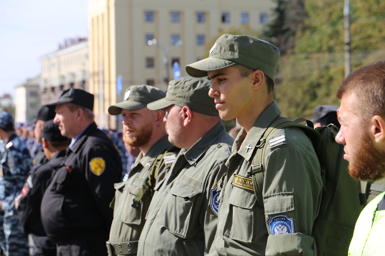 Южноуральские казаки присоединились к празднованию Дню города в г. Челябинск