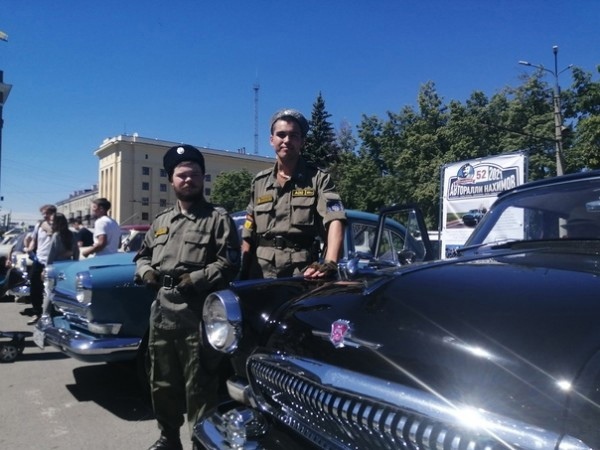Казаки Четвертого отдела ОКВ охраняют общественный порядок Казаки Четвертого отдела ОКВ охраняют общественный порядок