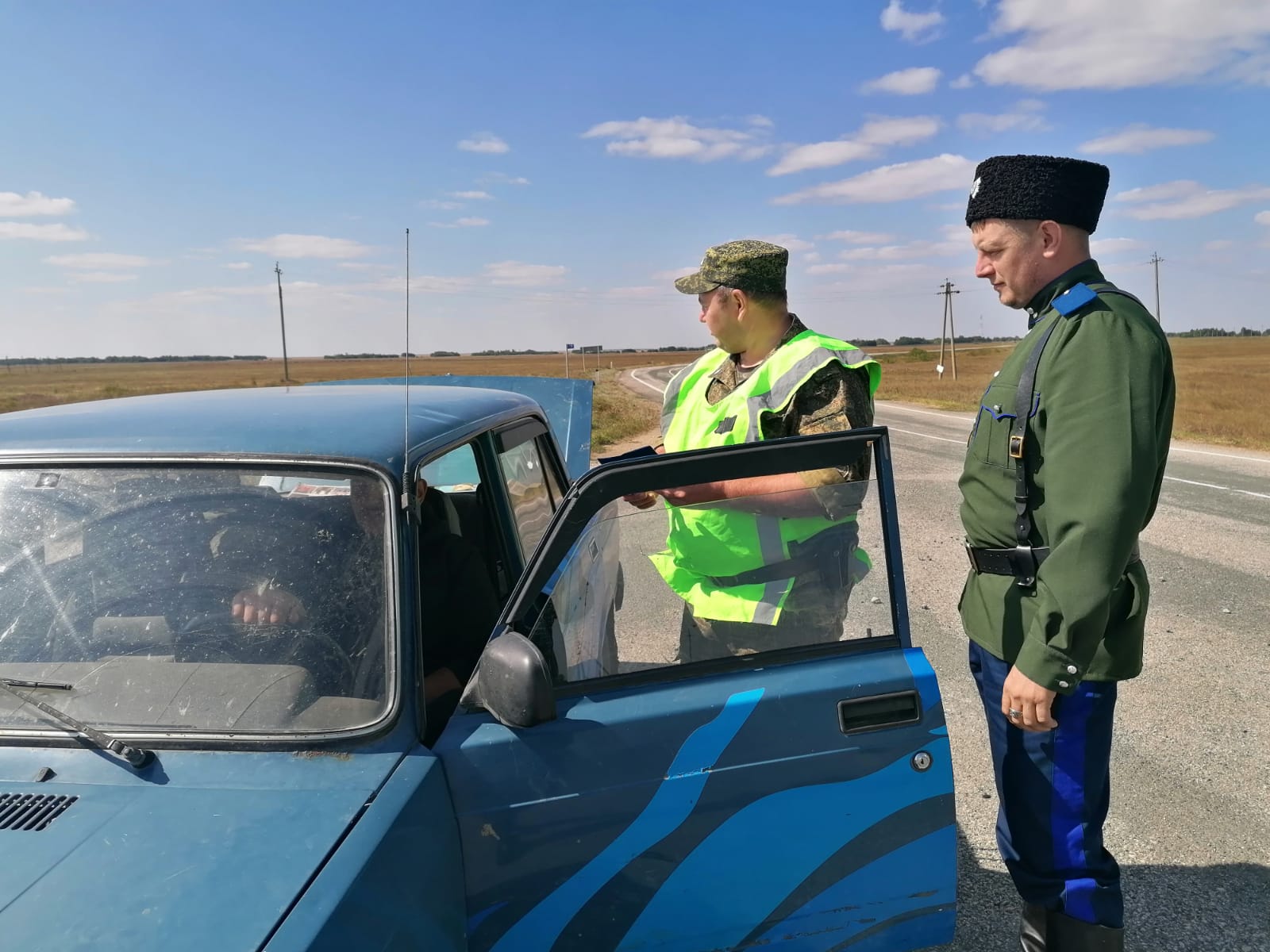 Станичники Второго отдела  заступили на охрану государственной границы