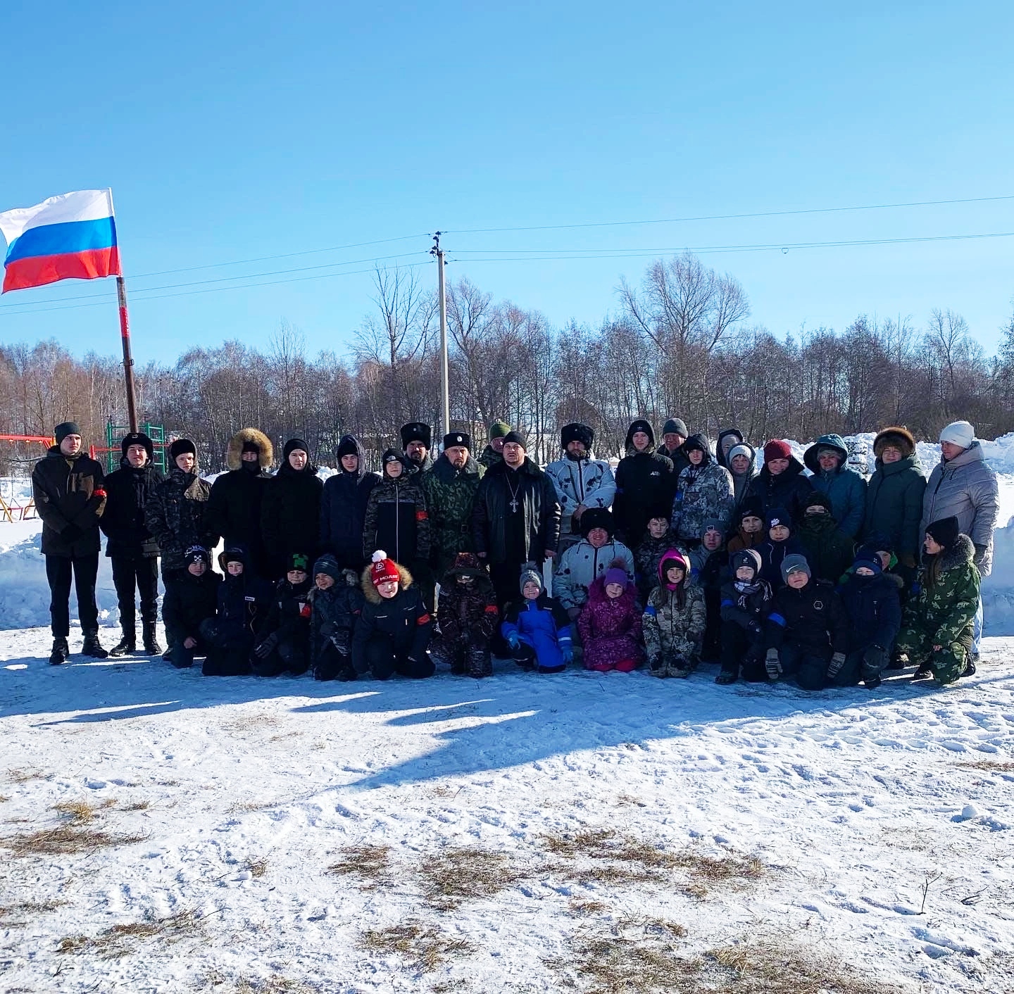 В Башкирии казаки провели для сельских школьников военно-патриотическую игру «Зарница»