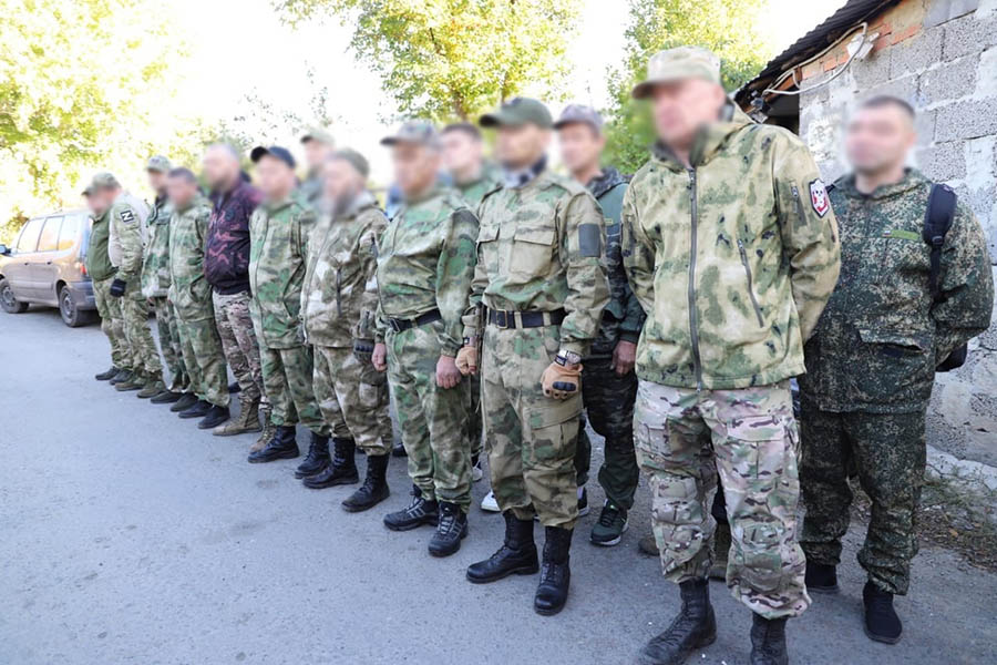 Еще один отряд казаков-контрактников ушел на СВО из Оренбурга
