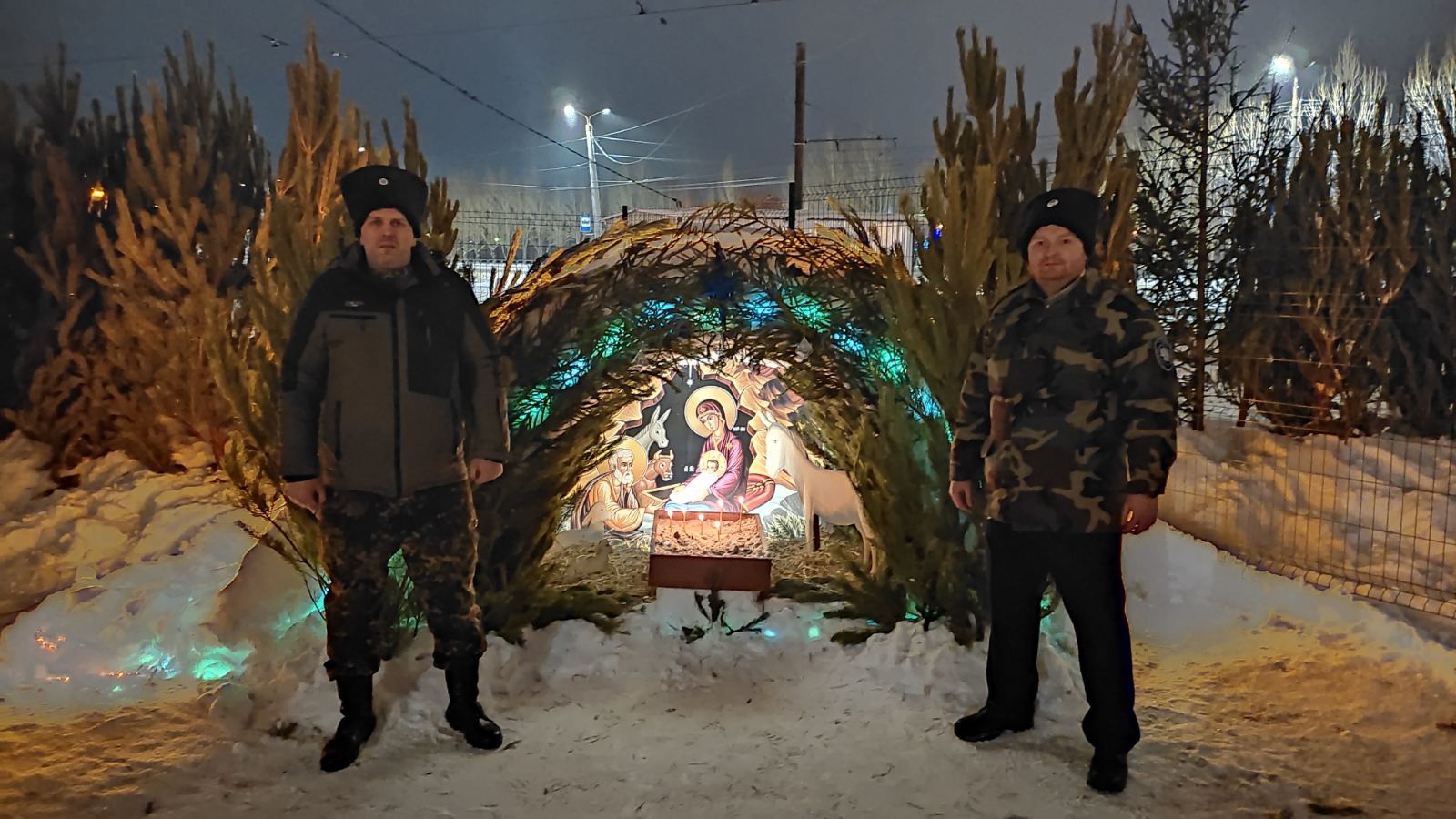 Рождество в хуторах и станицах Второго отдела ОКВ