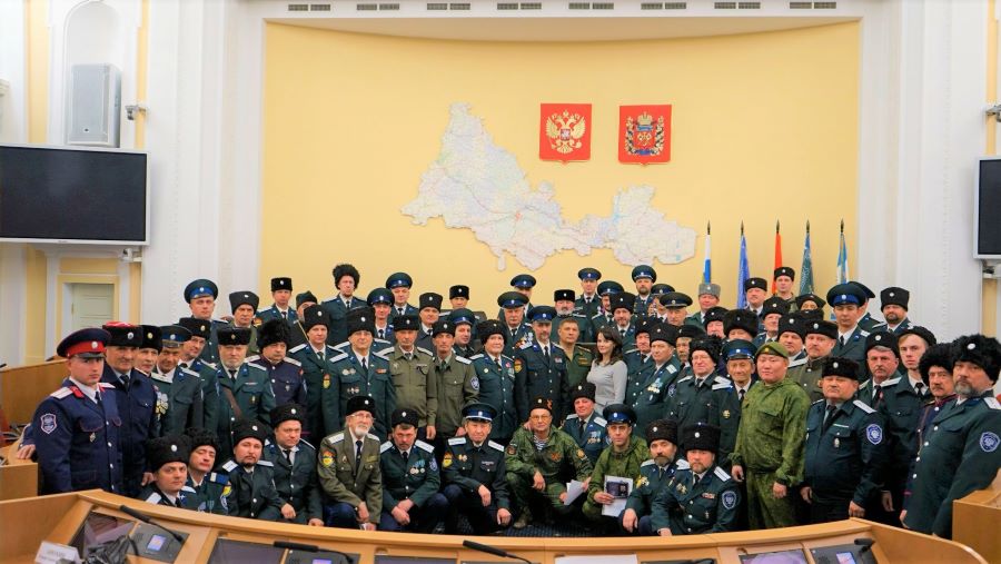 Состоялся отчетный круг Первого отдела Оренбургского казачьего войска
