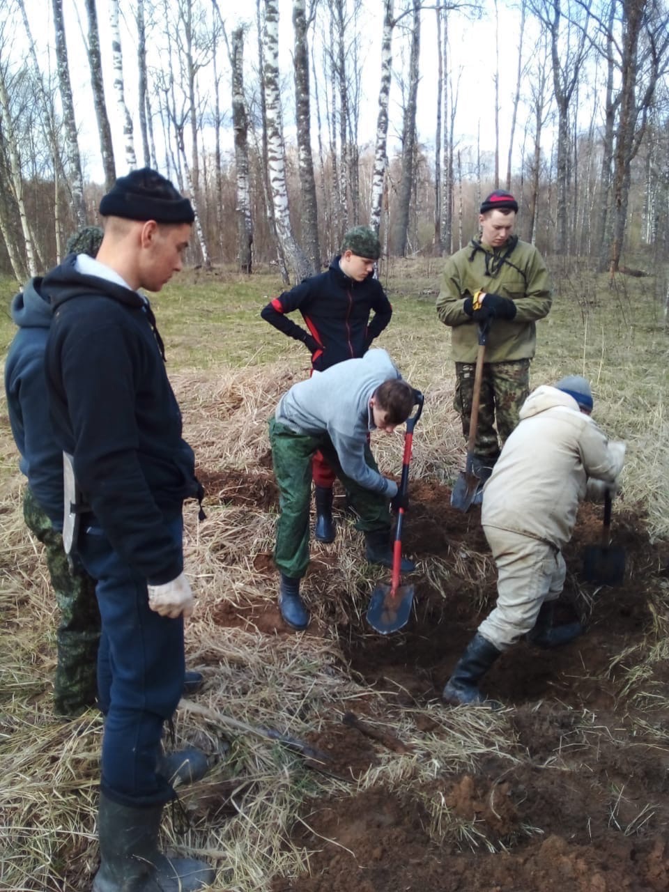 Первая находка златоустовского поискового отряда