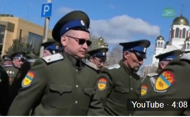 Сюжет телеканала «Союз»: Оренбургское казачье войско отмечает 448-ю годовщину своего старшинства