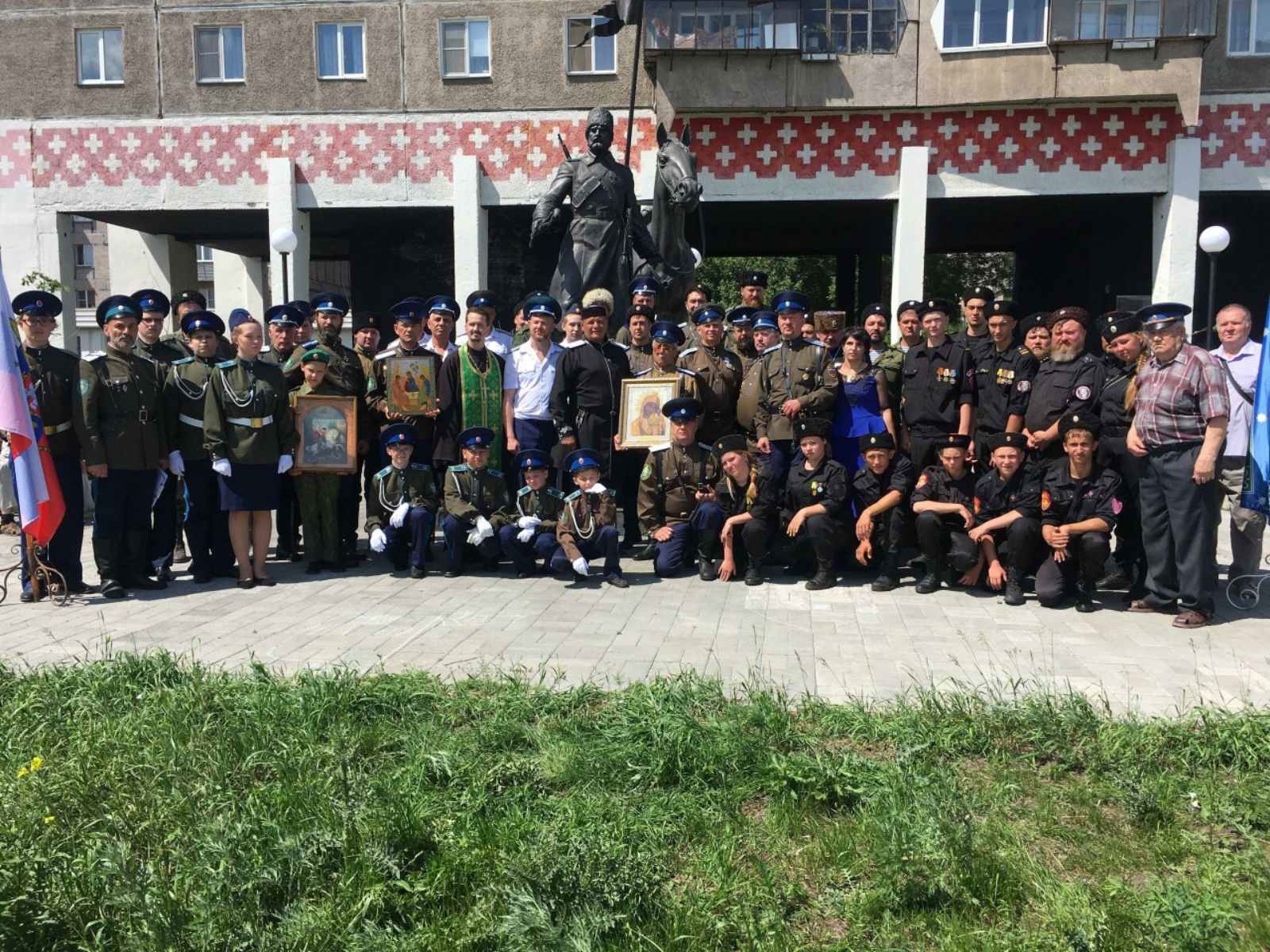 Южноуральские казаки встретили гостей с Кубани Южноуральские казаки встретили гостей с Кубани