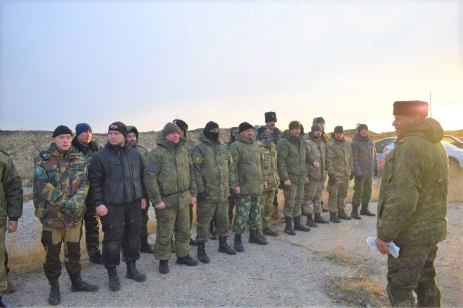 У казаков Южного юрта прошли военно-полевые сборы
