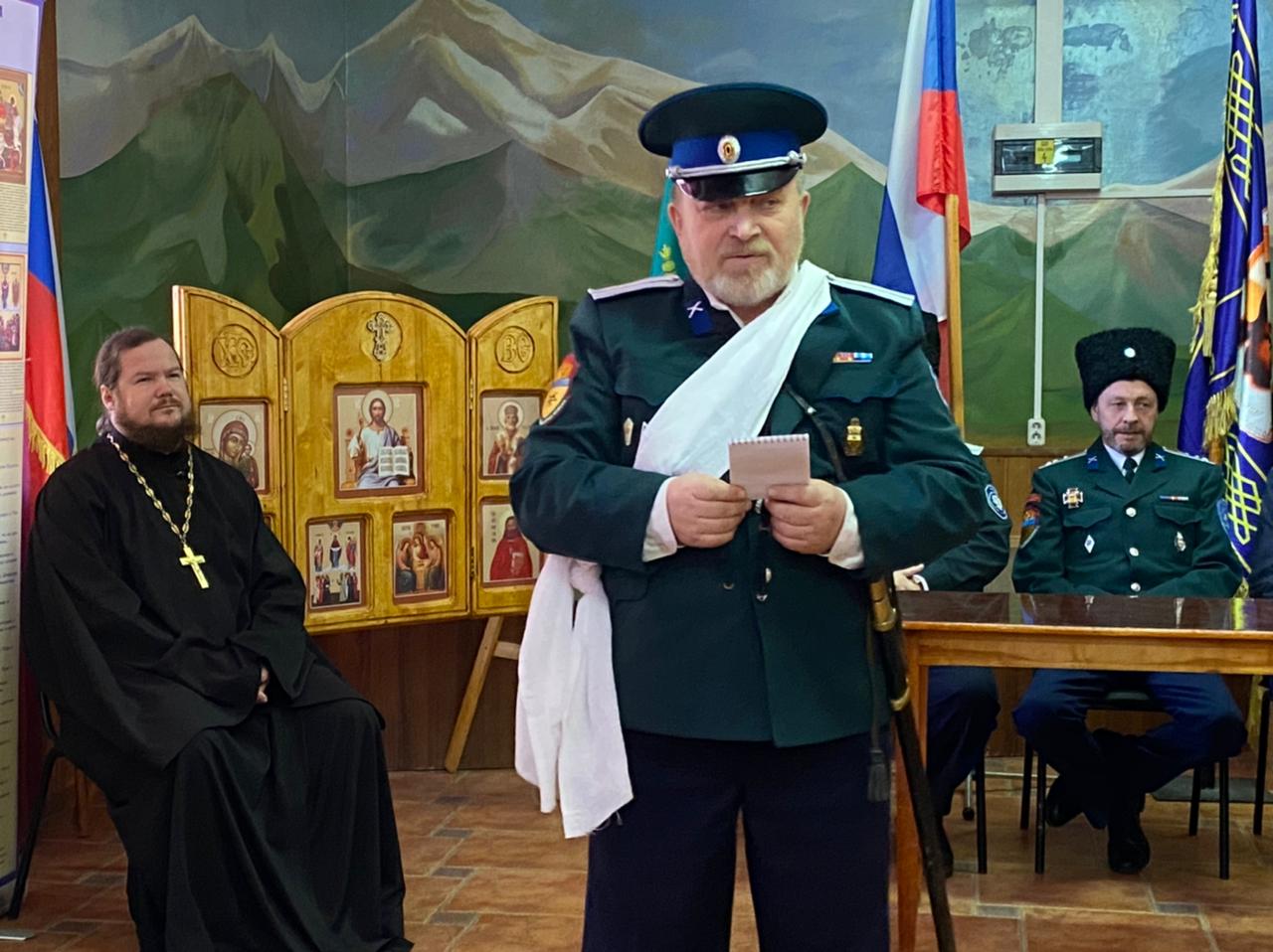 Доверие атаману оказано вновь: Отчётно-выборный круг Бугурусланского хуторского казачьего общества Доверие атаману оказано вновь: Отчётно-выборный круг Бугурусланского хуторского казачьего общества