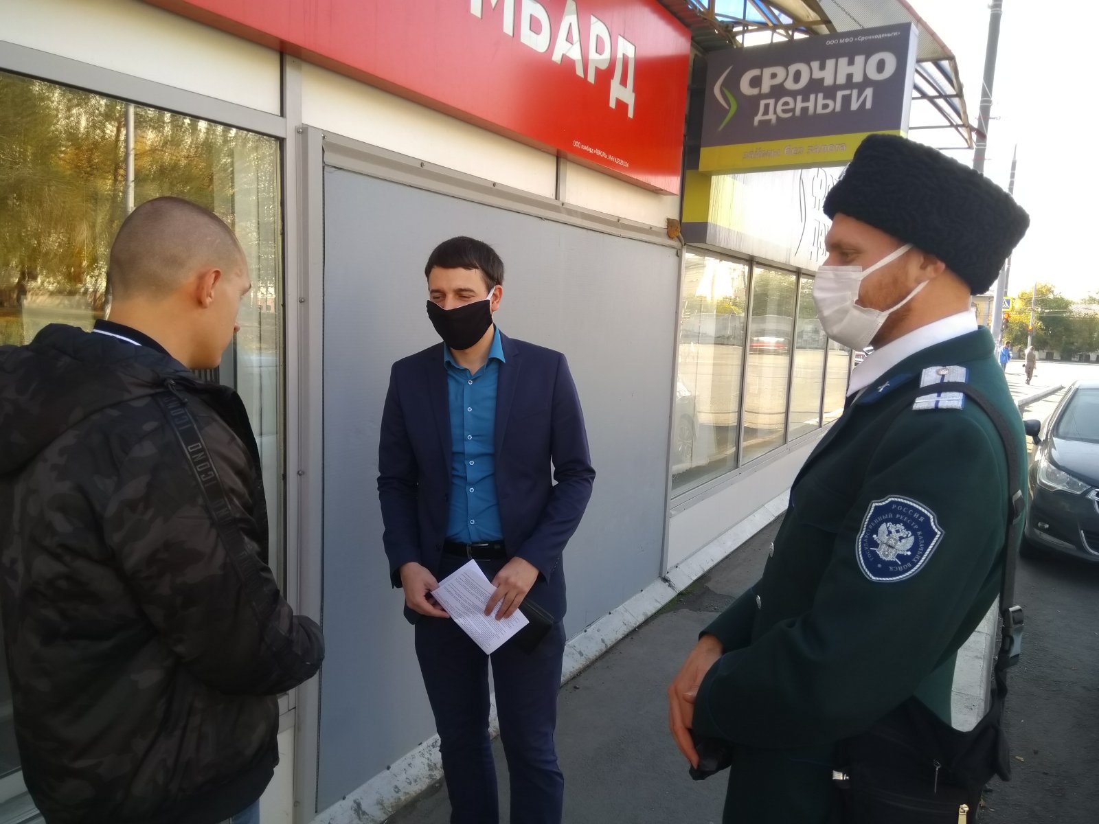 Добровольная дружина: казаки Оренбургского городского общества патрулируют в общественном транспорте