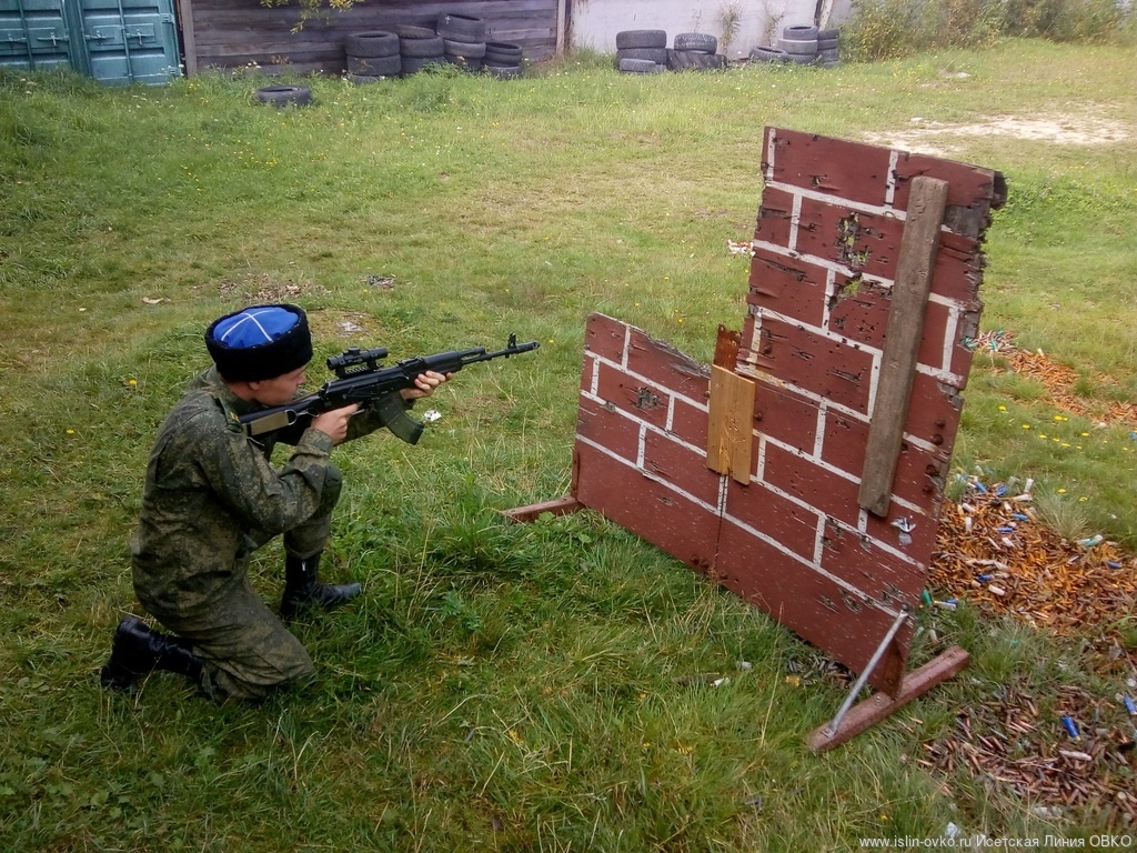 В Старопышминске прошли практические занятия по огневой подготовке для кадет ВПК «Доблесть»