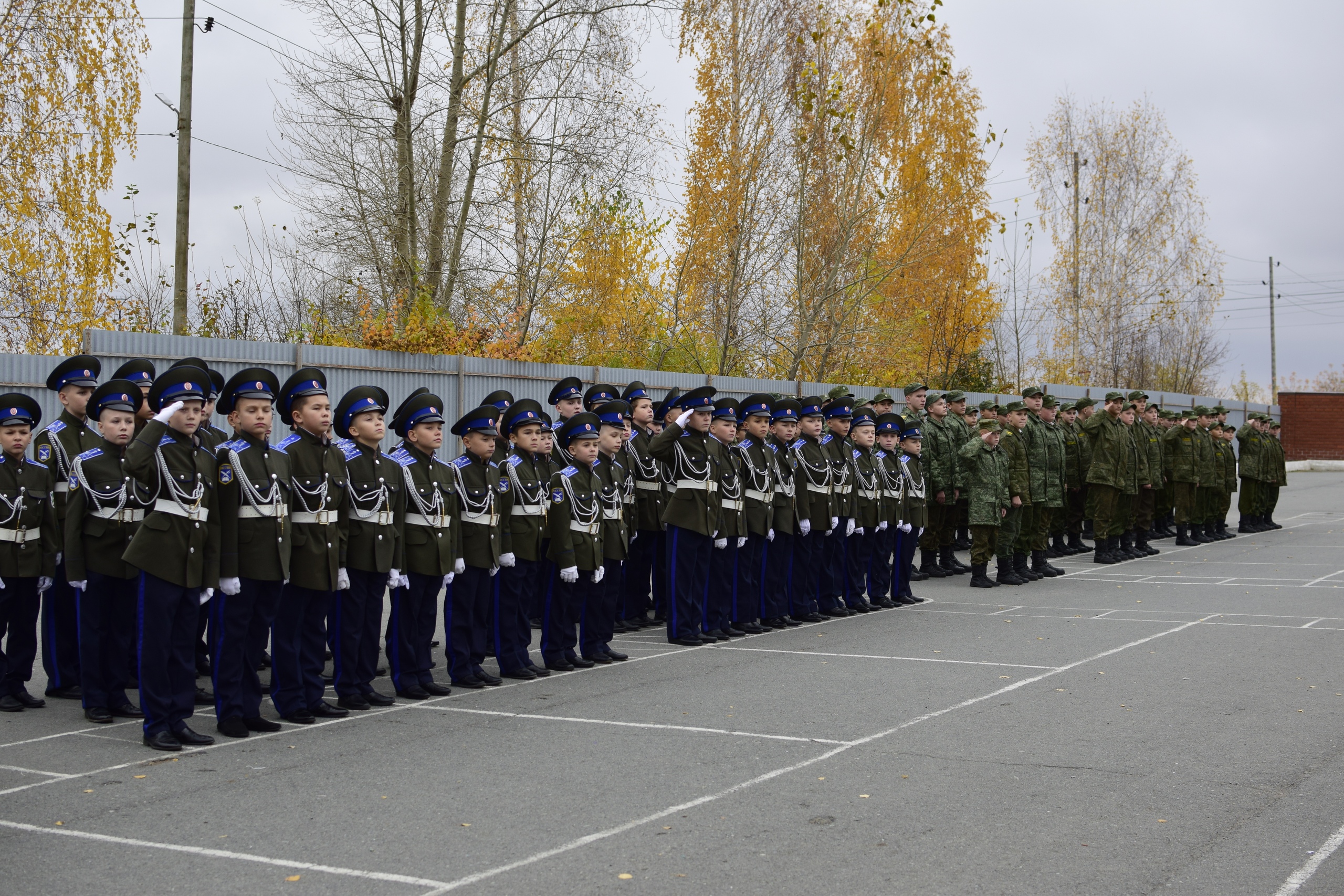 В Первом уральском казачьем кадетском корпусе состоялось посвящение в кадеты В Первом уральском казачьем кадетском корпусе состоялось посвящение в кадеты