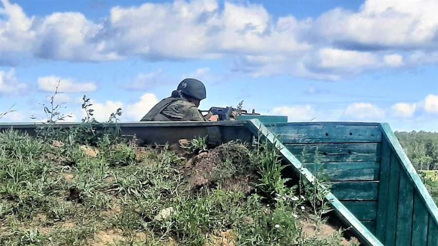 В Челябинской области прошли военно-полевые сборы казаков Оренбургского казачьего войска