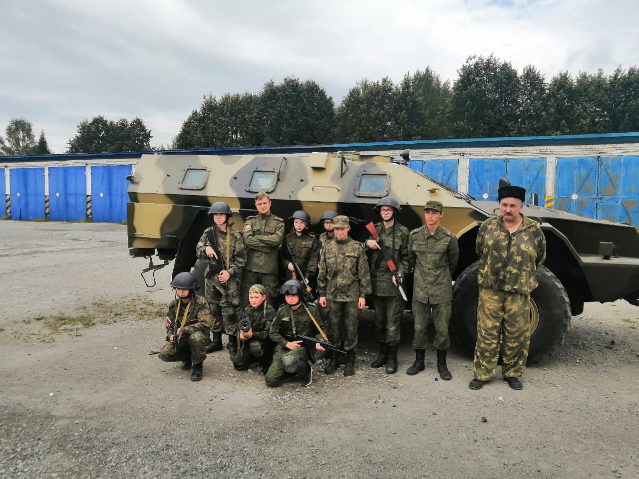 В Первоуральске прошли занятия по тактико-специальной подготовке