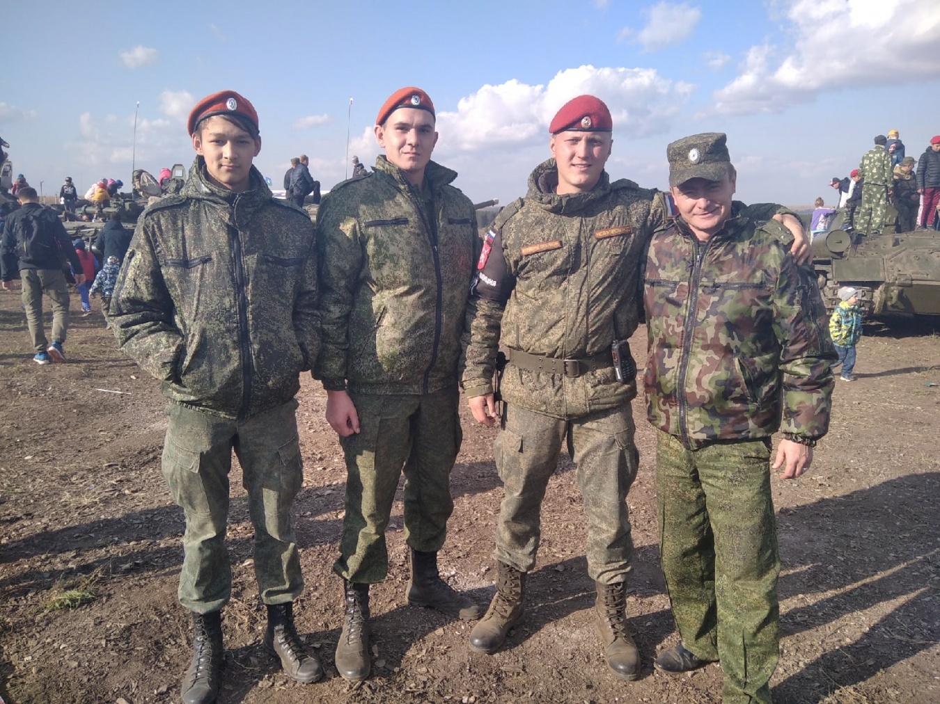 Кадеты Златоустовского кадетского корпуса посетили танковый фестиваль 