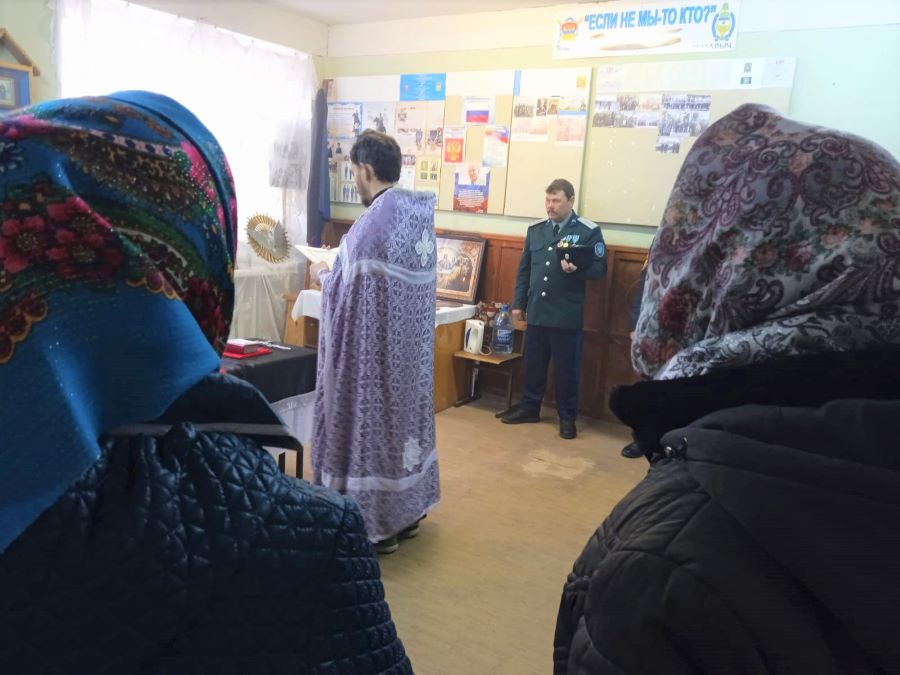 В станице «Линевской» Оренбургской области прошел молебен в поддержку Российских войск на Украине В станице «Линевской» Оренбургской области прошел молебен в поддержку Российских войск на Украине