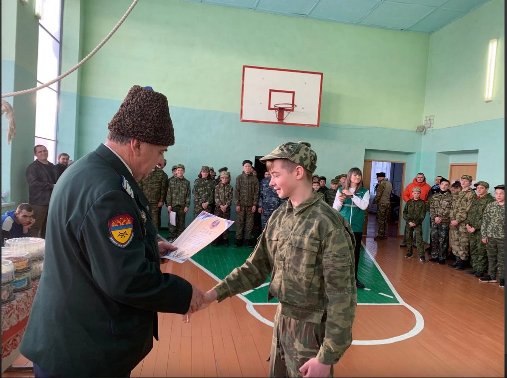 В Челябинской области прошли соревнования «Юные казачата»