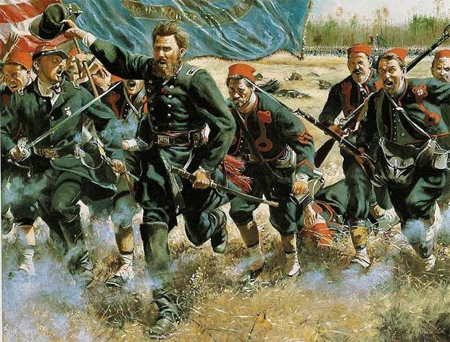 Рубрика «Удивительные факты из истории казачества»: Как казак американской армией командовал 