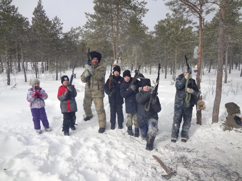 Казаки и казачата хутора «Изумрудный» совершили полевой выход