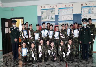 Мороз кадетам не помеха: в Орске казаки провели кадетские соревнования по стрельбе 