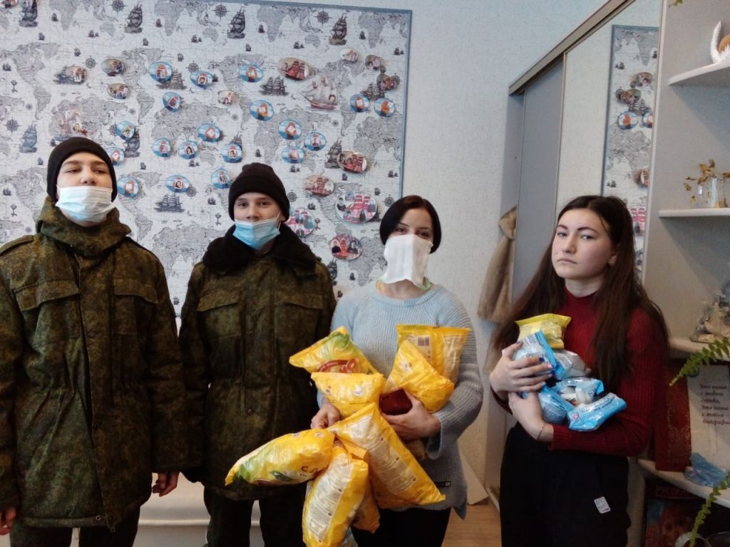 Социальное служение кадет Первого уральского казачьего кадетского корпуса 