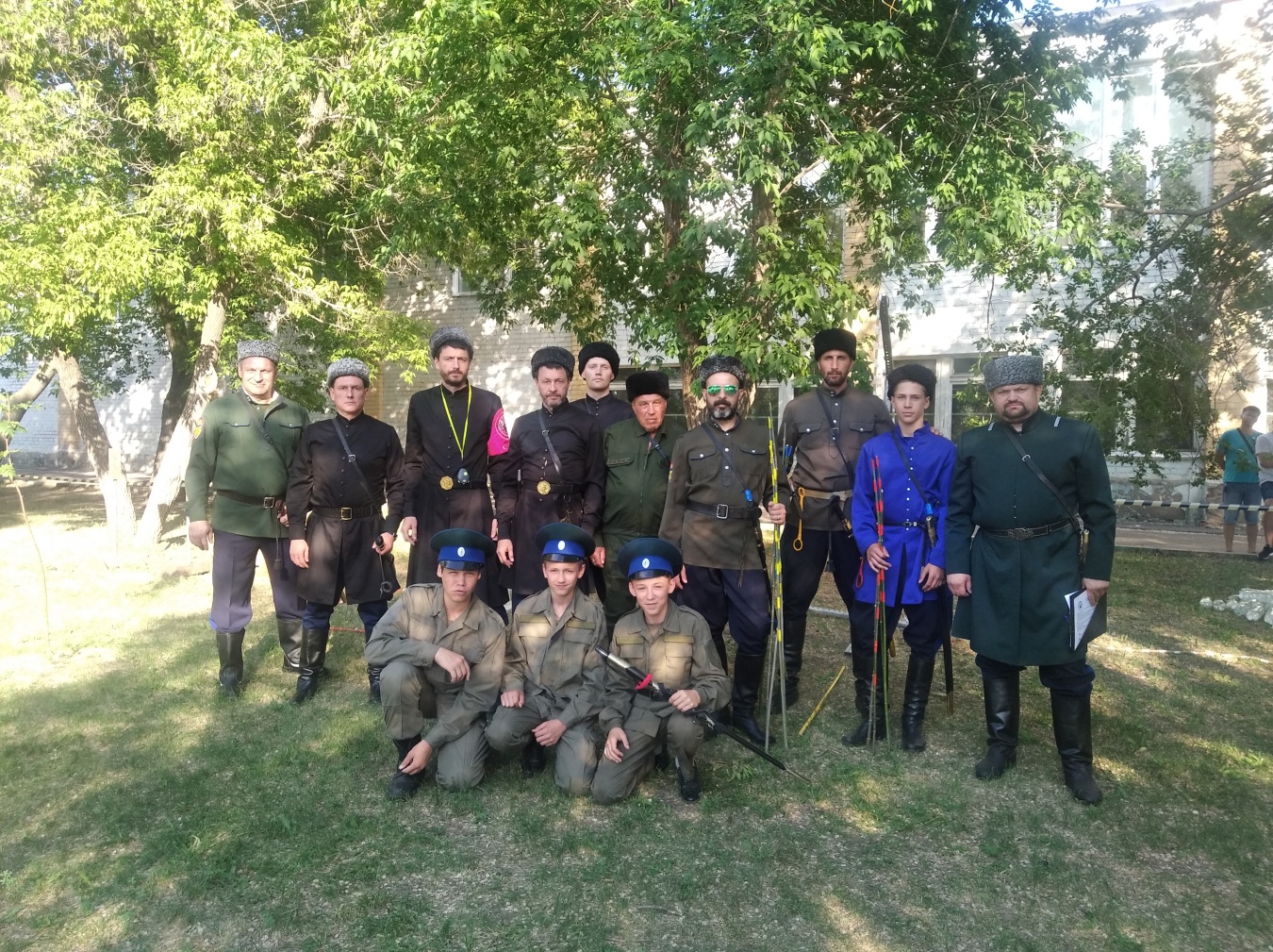 Казачий спорт: в Оренбурге прошли соревнования по рубке шашкой 