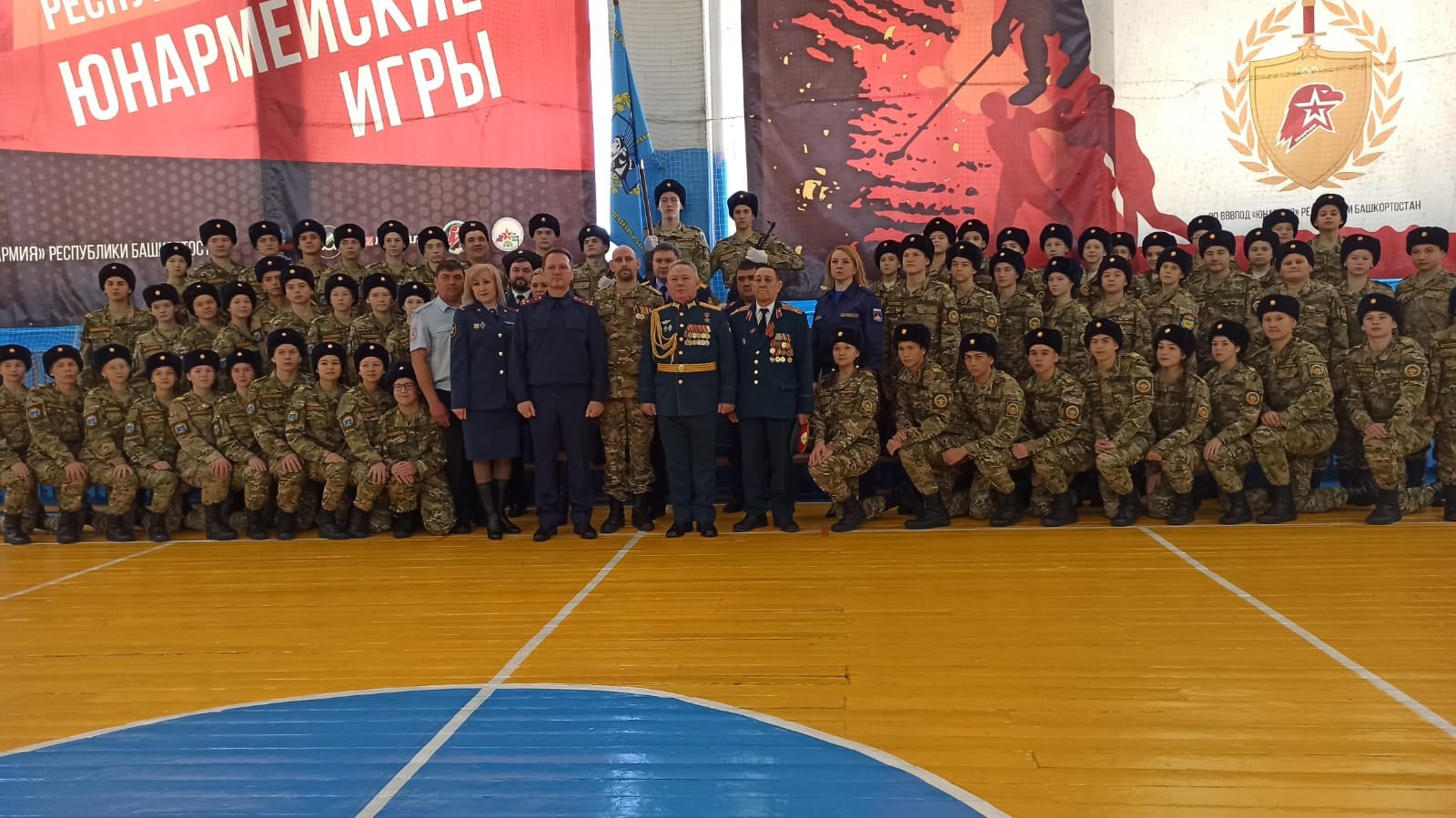 В Башкирии атаман Уфимско-Табынского отдела ОКВ посетил церемонию принятия кадетской присяги