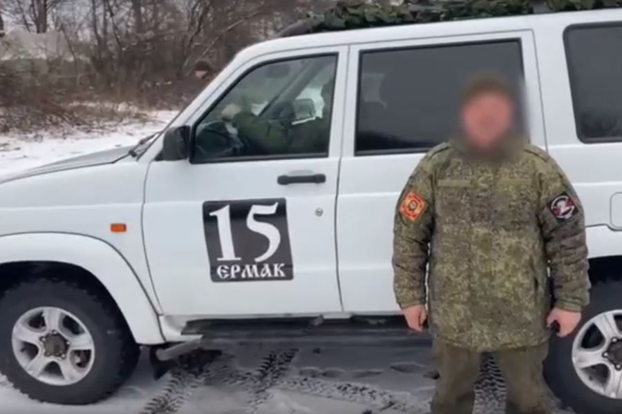 Штаб Оренбургского казачьего войска передал отряду «Ермак» УАЗ Патриот