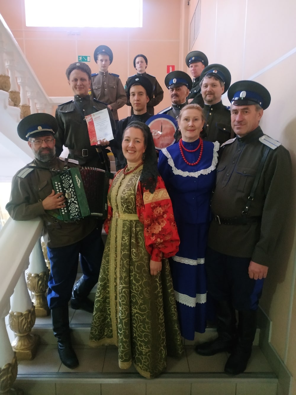 Ансамбль казачьей песни «Вольница» был удостоен звания «Заслуженного коллектива народного творчества»