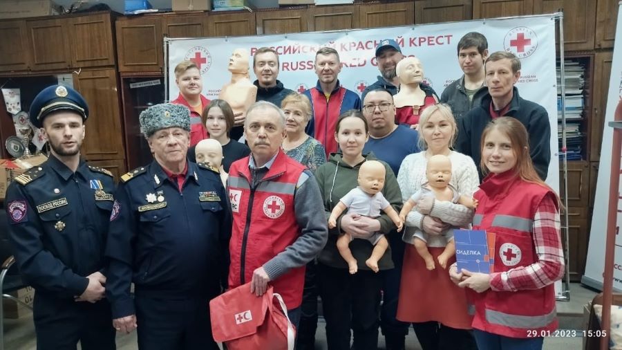 В Уфе казаки пройдут курсы первой помощи от Красного Креста