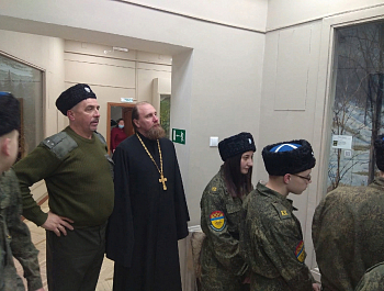 В Златоусте кадеты встретили праздник Александра Невского 